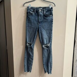 Good American Women’s Distressed Skinny Jeans Size 4/27